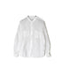 NVL1951CVW 80s ORGANIC VOILE PLAIN (WRINKLE) BANDED COLLAR L/SL OVERDIZED SHIRT