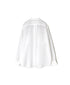 NVL1951CV 80s ORGANIC VOILE PLAIN BANDED COLLAR L/SL OVERSIZED SHIRT