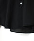 NVL1951CV 80s ORGANIC VOILE PLAIN BANDED COLLAR L/SL OVERSIZED SHIRT