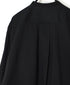 NVL1951CV 80s ORGANIC VOILE PLAIN BANDED COLLAR L/SL OVERSIZED SHIRT