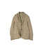 NVL2301LD 50s LINEN PLAIN (OVERDYE) SIDE VENTS TAILORED JACKET