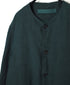 NVL2302LD 50s LINEN PLAIN (OVERDYE) SIDE VENTS NO COLLAR JACKET