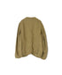 NVL2302LD 50s LINEN PLAIN (OVERDYE) SIDE VENTS NO COLLAR JACKET