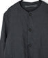 NVL2302LD 50s LINEN PLAIN (OVERDYE) SIDE VENTS NO COLLAR JACKET