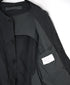 NVL2302LD 50s LINEN PLAIN (OVERDYE) SIDE VENTS NO COLLAR JACKET
