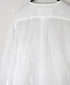 NVL2311CVW 80s ORGANIC VOILE PLAIN (WRINKLE) CREW-NECK L/SL OVERSIZED SHIRT