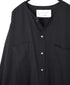 NVL2311CV 80s ORGANIC VOILE PLAIN CREW-NECK L/SL OVERSIZED SHIRTS