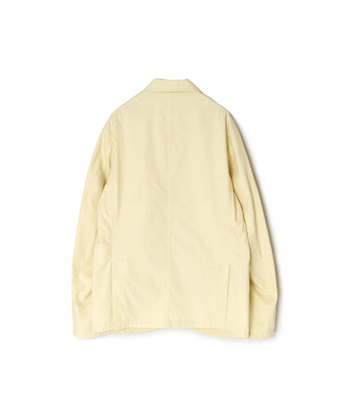 NVL2501CP 40s ORGANIC POPLIN SIDE VENTS REGULAR COLLAR JACKET