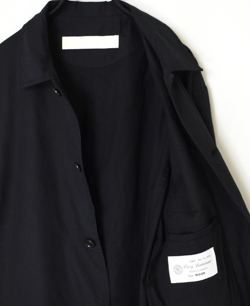 NVL2501CP 40s ORGANIC POPLIN SIDE VENTS REGULAR COLLAR JACKET