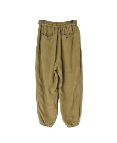 NVL2503LD 50s LINEN PLAIN (OVERDYE) EASY PANTS