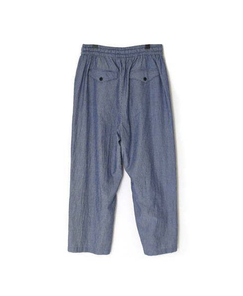 NVL2523 POPLIN STRIPE EASY PANTS