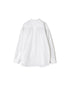NVL2681 60s ORGANIC POPLIN BANDED COLLAR L/SL OVERSIZED SHIRTS