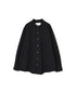 NVL2681 60s ORGANIC POPLIN BANDED COLLAR L/SL OVERSIZED SHIRTS