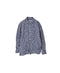 NVL2683SCW POPLIN STRIPE & CHECK WRINKLE REGULAR COLLAR L/SL SHIRTS