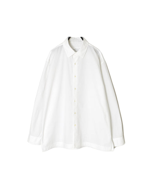 NVL2683 60s ORGANIC POPLIN REGULAR COLLAR L/SL SHIRT