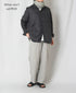 IMDSH2611LCD AUTO LOOM LINEN/COTTON PLAIN OVERDYE OPEN COLLAR L/SL SHIRTS