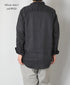 IMDSH2611LCD AUTO LOOM LINEN/COTTON PLAIN OVERDYE OPEN COLLAR L/SL SHIRTS