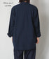 IMDSH2611H HANDWOVEN COTTON HAKEME OPEN COLLAR L/SL SHIRTS