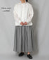 INMDS26072 100s KHADI PLAIN FRILL COLLAR SHIRTS