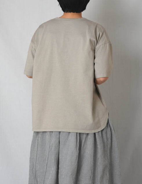 AMDS2601 COTTON JERSEY CREW-NECK T-SHIRT