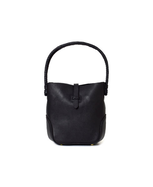 SVMDS2551F GRAINED LEATHER ONE HANDLE BAG