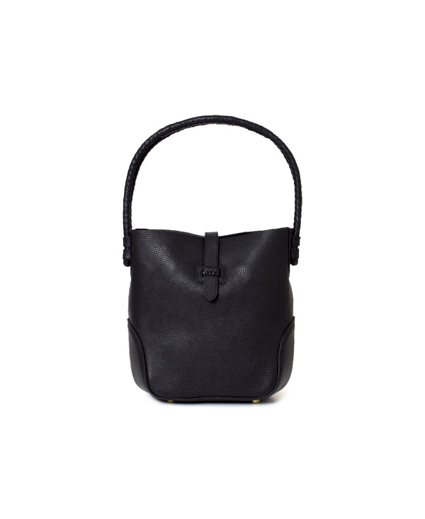 SVMDS2551F GRAINED LEATHER ONE HANDLE BAG