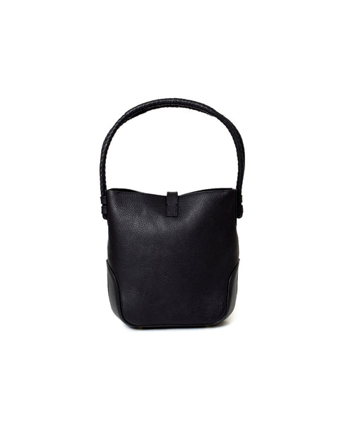 SVMDS2551F GRAINED LEATHER ONE HANDLE BAG