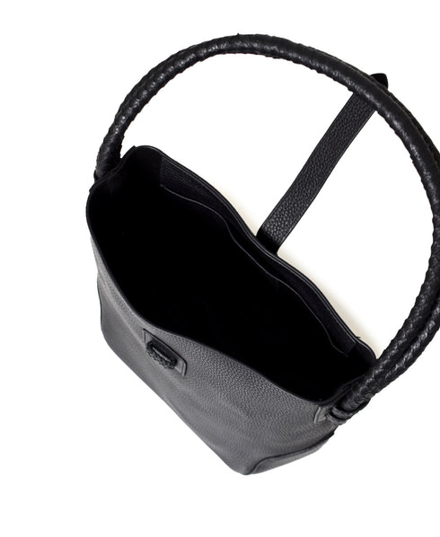 SVMDS2551F GRAINED LEATHER ONE HANDLE BAG