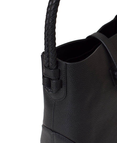 SVMDS2551F GRAINED LEATHER ONE HANDLE BAG