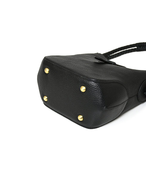 SVMDS2651 GRAINED LEATHER ONE HANDLE SMALL BAG
