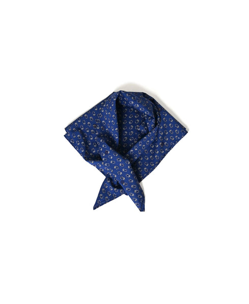 ZMD0408 BLOCK PRINT SCARF 60×60㎝