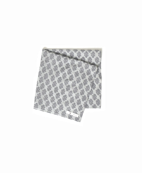 ZMD0408 BLOCK PRINT SCARF 60×60㎝