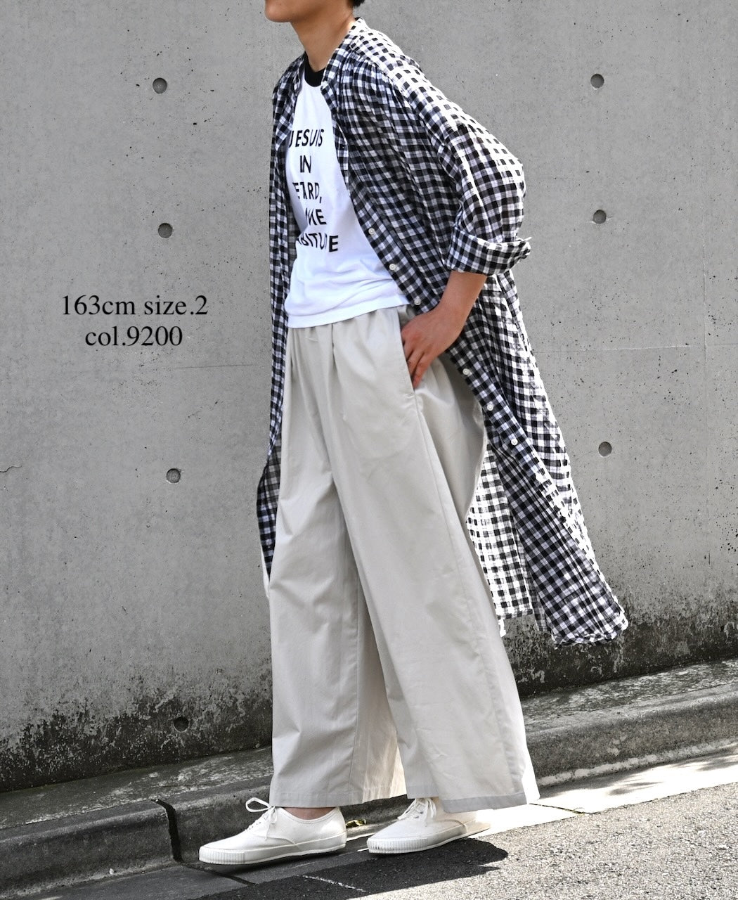 GNMDS2062CLW COTTON/LINEN DYED WEATHER CULOTTES