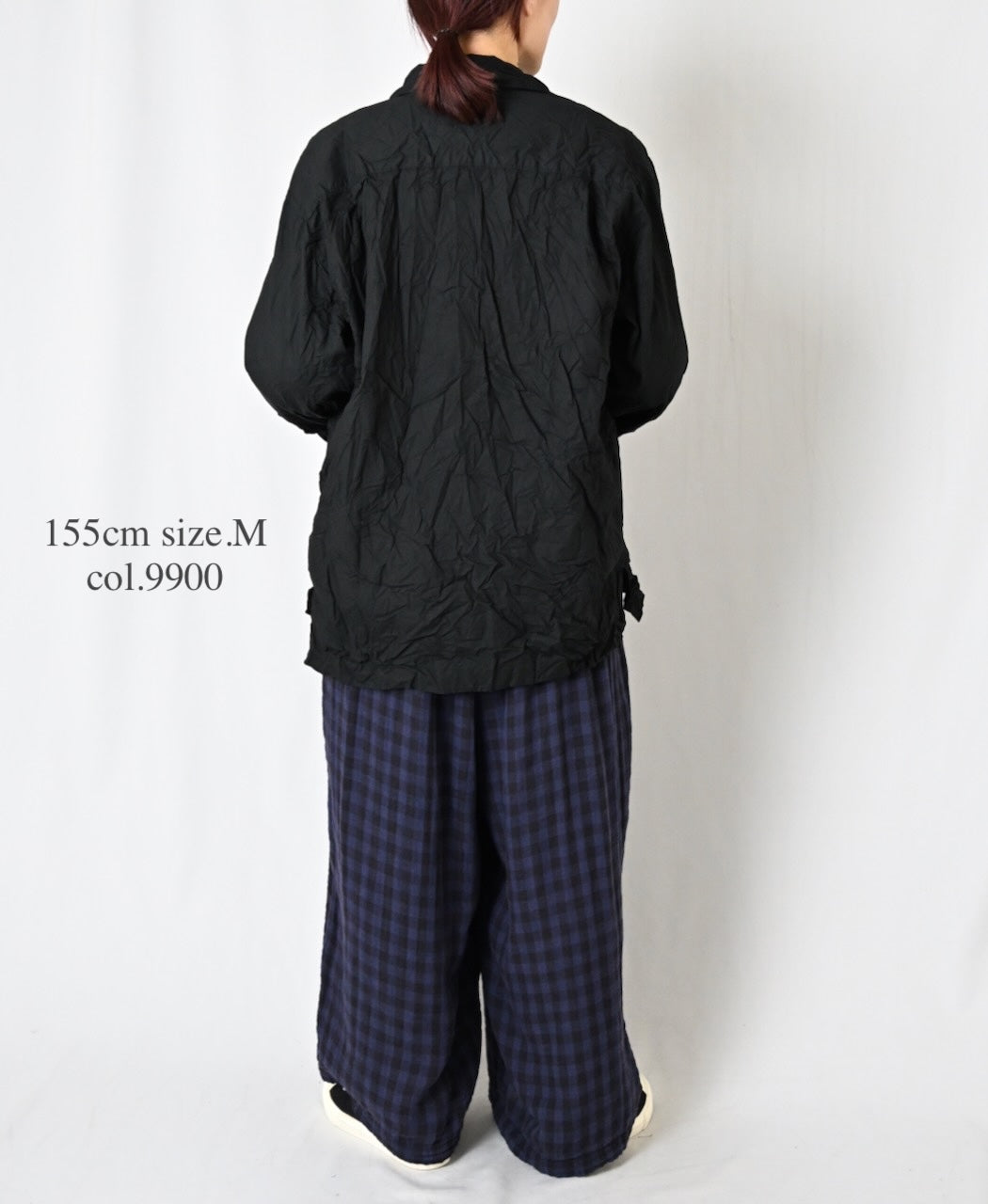 NVL2683W 60s ORGANIC POPLIN WRINKLE REGULAR COLLAR L/SL SHIRTS