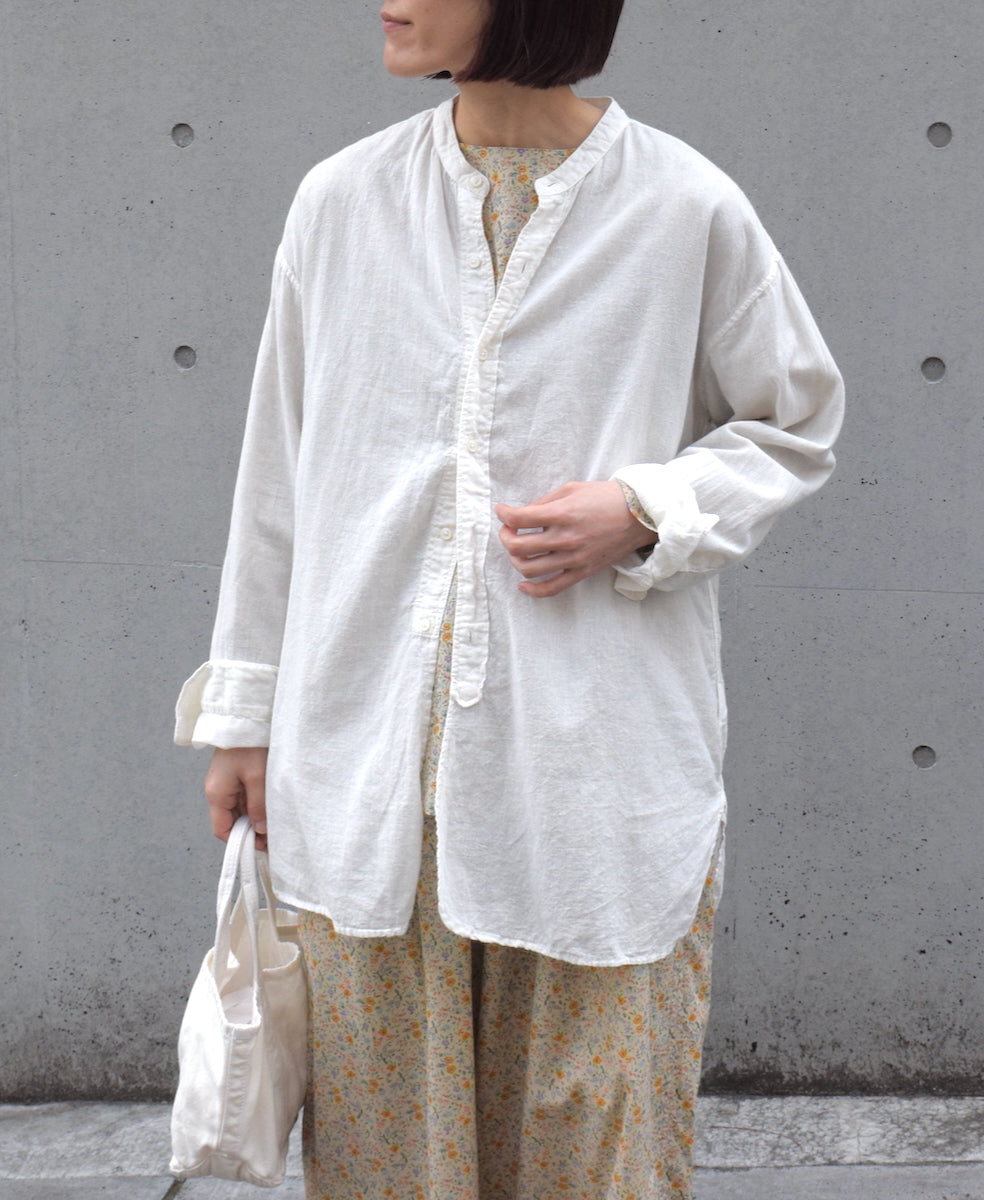 INAM2501G3D 30s GAUZE OVERDYE UTILITY SHIRT