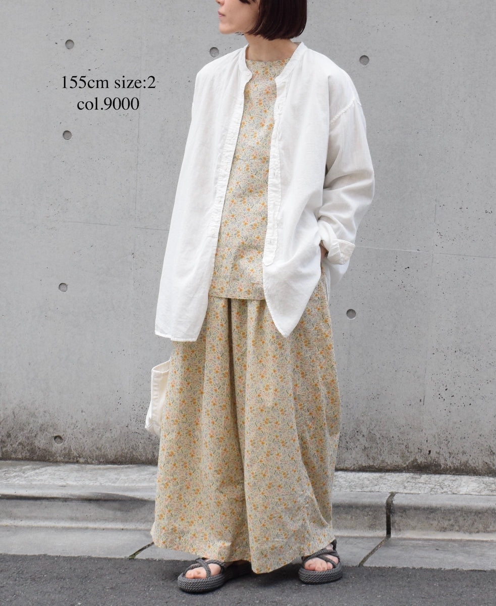 INAM2501G3D 30s GAUZE OVERDYE UTILITY SHIRT