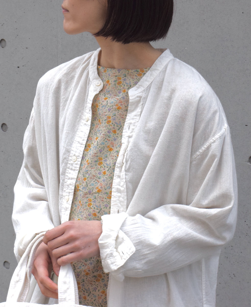INAM2501G3D 30s GAUZE OVERDYE UTILITY SHIRT