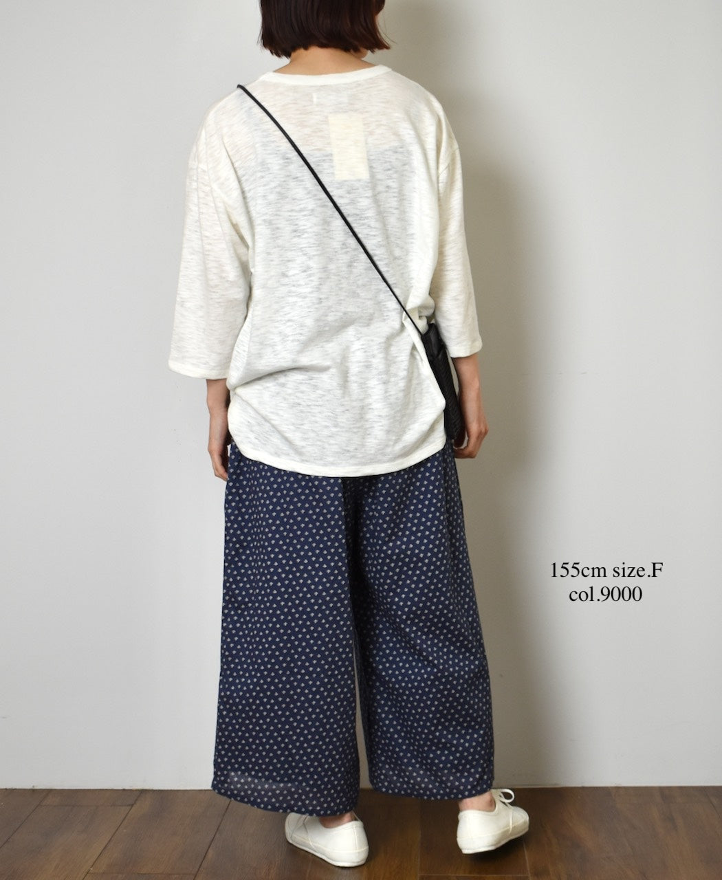 GNSL25041 SLUB VINTAGE CREW-NECK 3/4SL LONG SHIRT