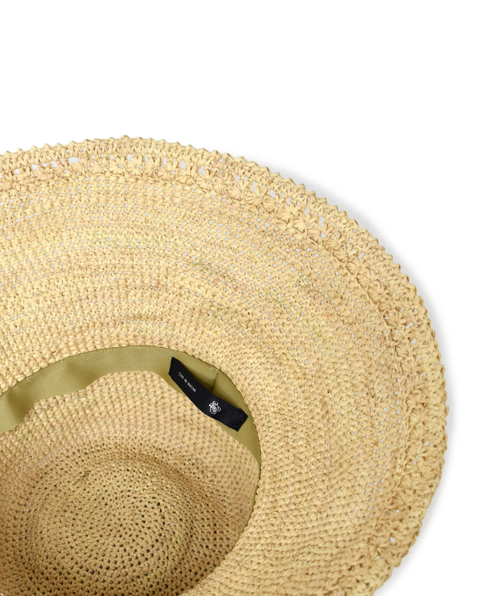 ANMDS2312 RAFFIA HAT BRIM 12cm