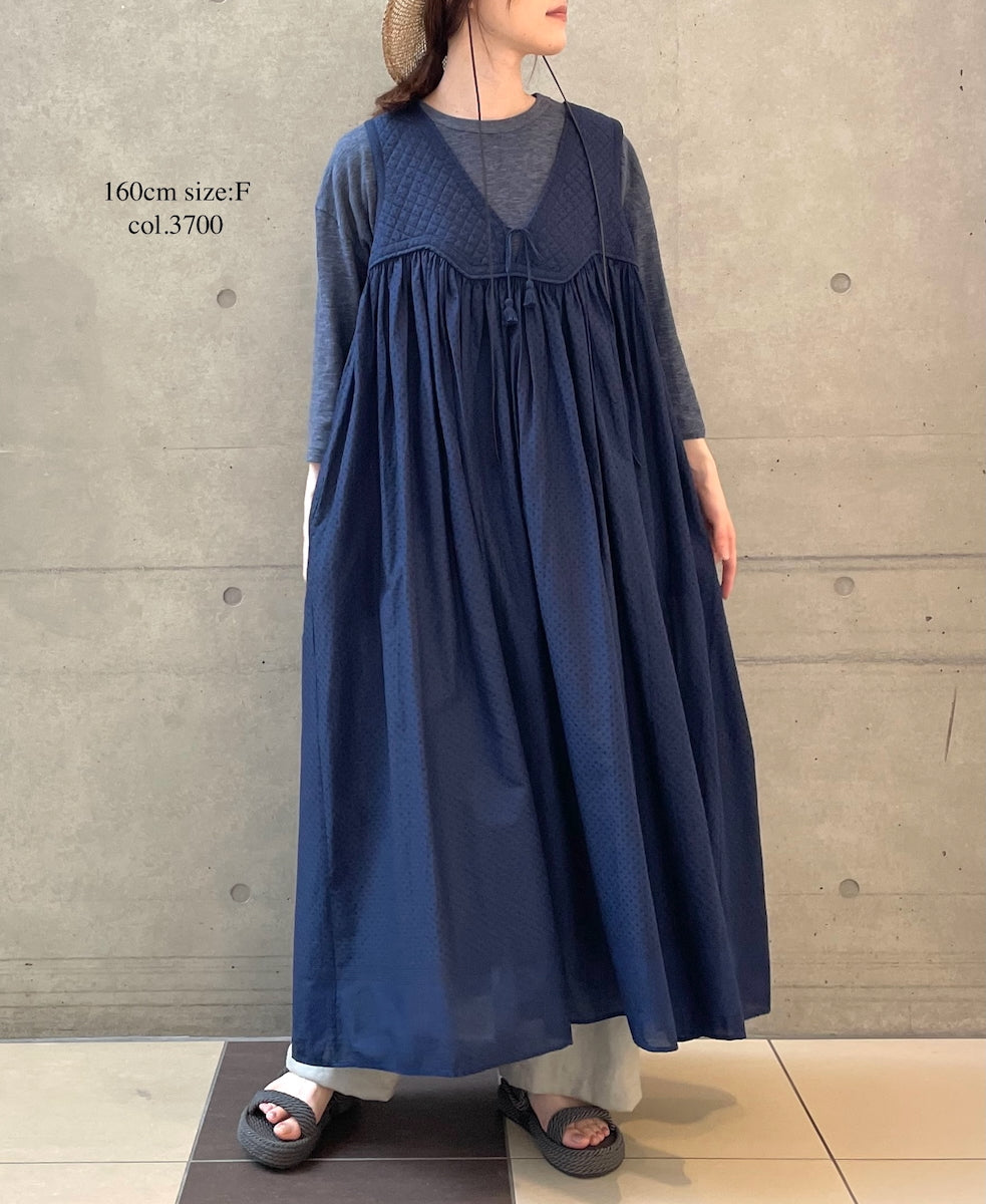 GNSL25041 SLUB VINTAGE CREW-NECK 3/4SL LONG SHIRT