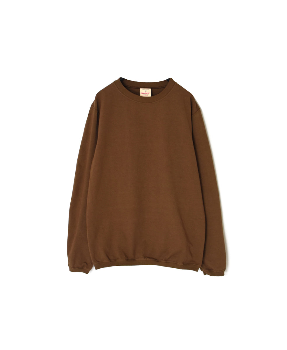 NGW9951 7.2oz HEAVY WEIGHT COTTON CREW NECK L/SL WITH CUFF&HEM RIB