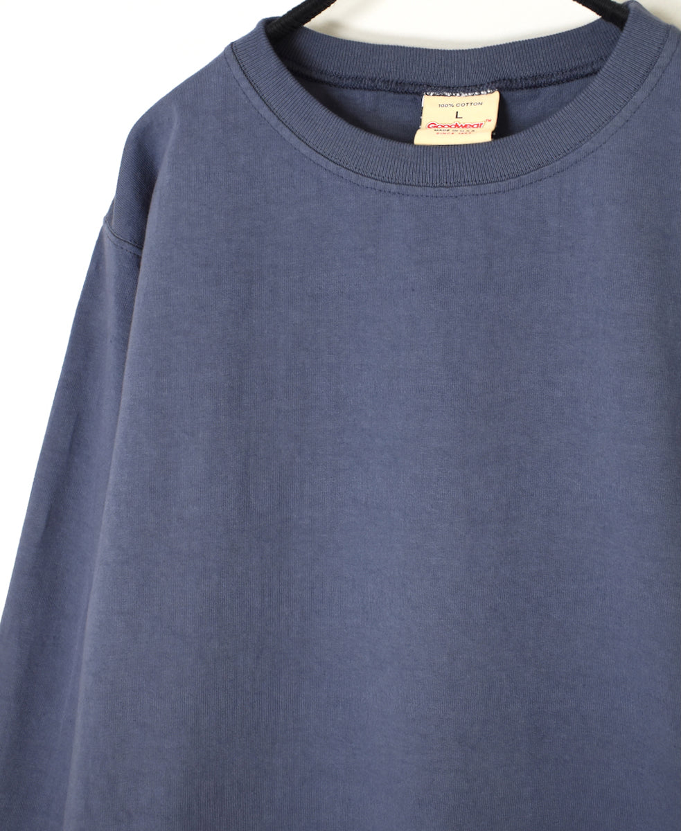 NGW9951 7.2oz HEAVY WEIGHT COTTON CREW NECK L/SL WITH CUFF&HEM RIB