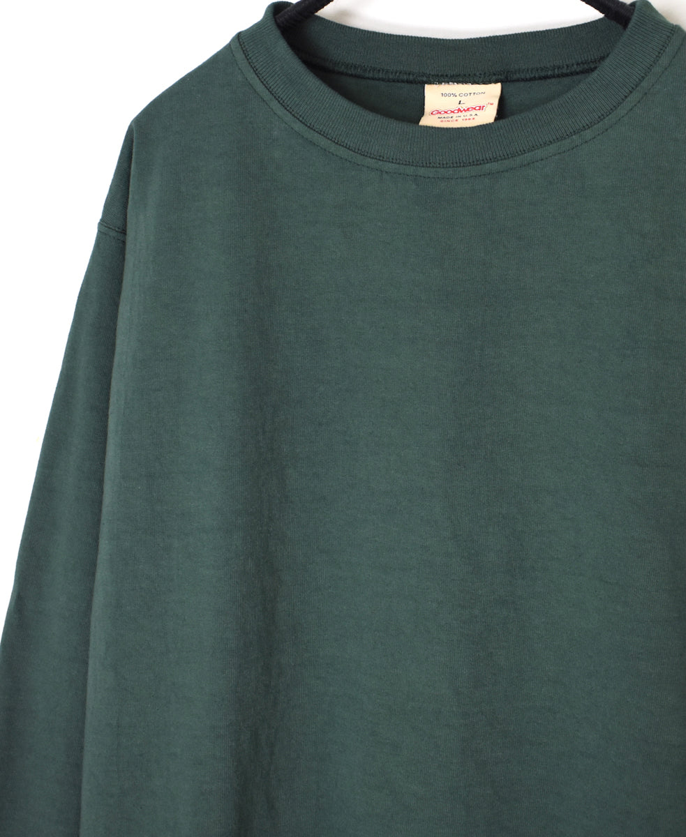 NGW9951 7.2oz HEAVY WEIGHT COTTON CREW NECK L/SL WITH CUFF&HEM RIB