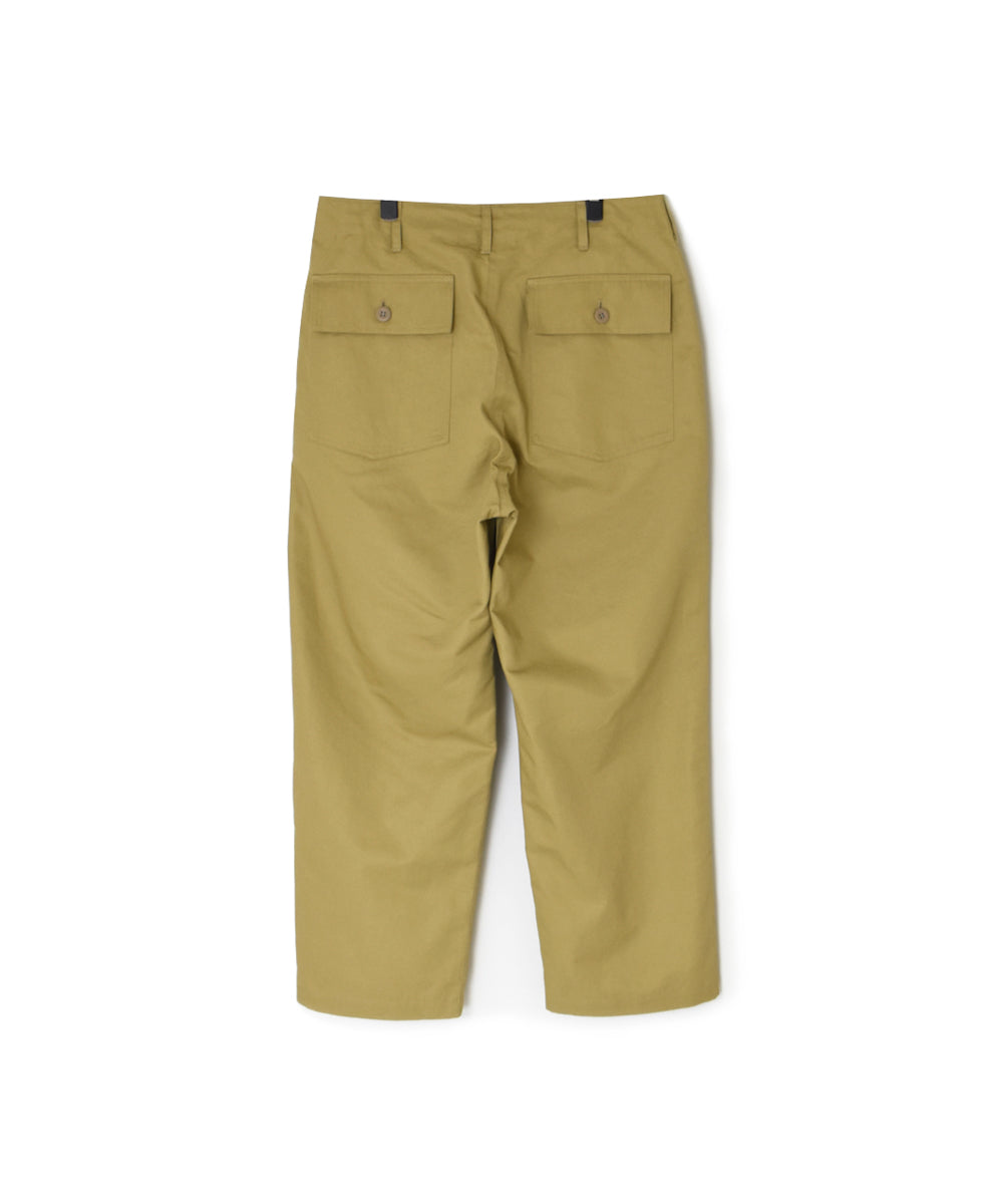 GNHT2451CL COTTON/LINEN KERSEY BAKER PANTS