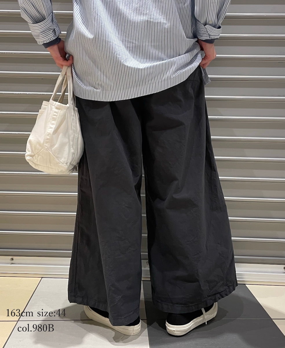 NHT1713TC LIGHT WEIGHT COTTON OVERDYE EASY PANTS