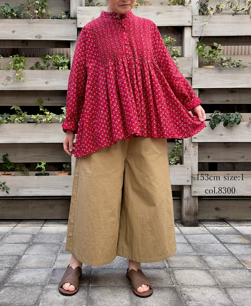 GNMDS2062CLW COTTON/LINEN DYED WEATHER CULOTTES