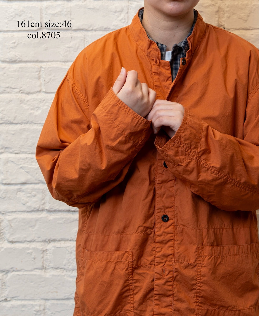 INHT2602CP 60s COTTON POPLIN OVERDYE STAND COLLAR COVERALL