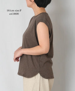 GNSL26012 ORGANIC COTTON JERSEY CREW-NECK FRNCH/SL SHIRTS