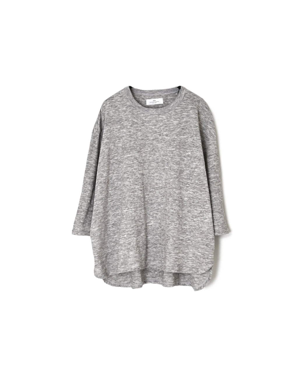 GNSL25041 SLUB VINTAGE CREW-NECK 3/4SL LONG SHIRT
