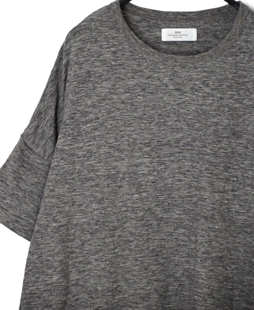 GNSL26001 SLUB VINTAGE CREW NECK T-SHIRTS